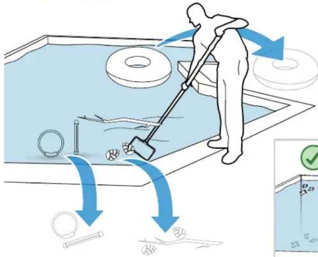 HAYWARD AquaVac 650 - Preparazione della piscina - 4