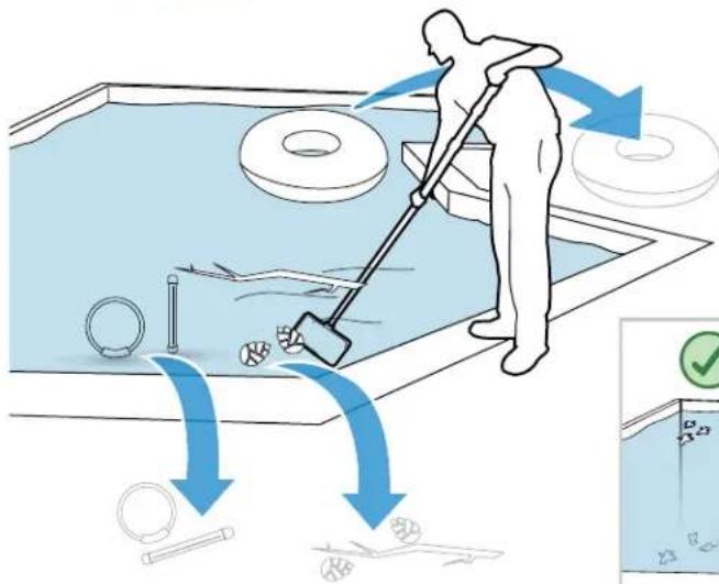 HAYWARD AquaVac 650 - Pool Preparation - 6