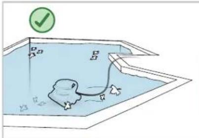 HAYWARD AquaVac 650 - Vorbereitung des Pools - 7