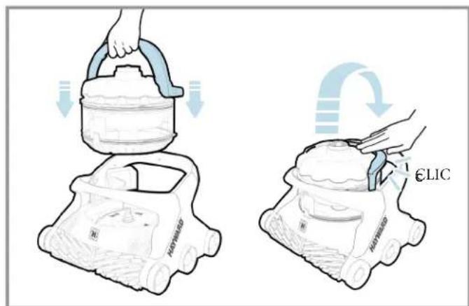 HAYWARD AquaVac 650 - ESTRAZIONE DEL ROBOT PULITORE DALLA PISCINA - 3