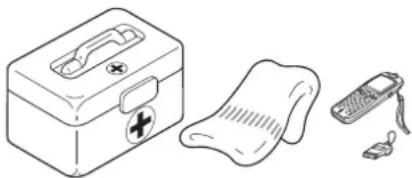 ECHO SRM236TES - Being prepared in case of an injury - 1