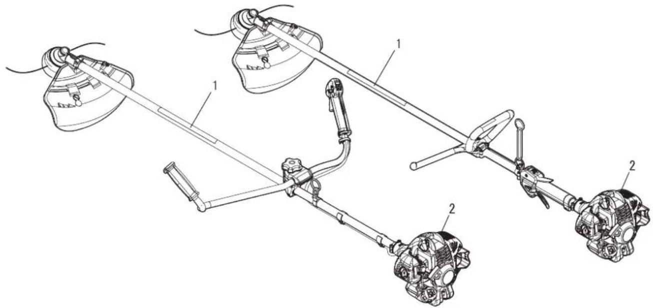 ECHO SRM236TES - Étiquette(s) de sécurité - 4