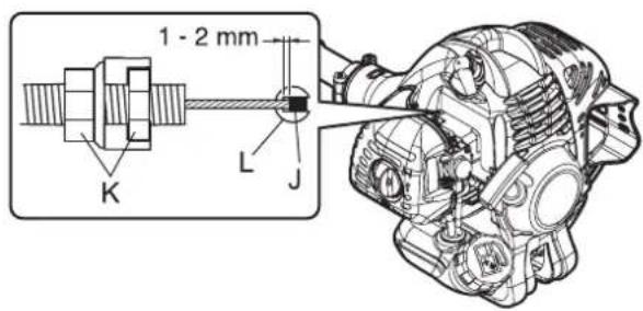ECHO SRM236TES - PRECAUCIÓN - 1