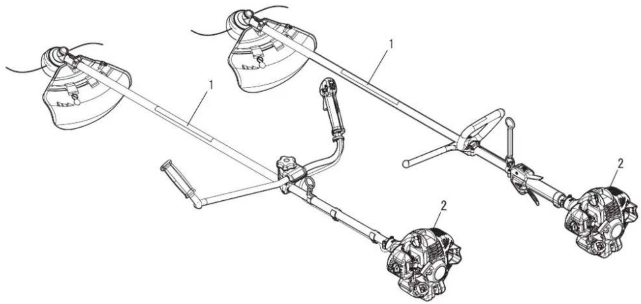 ECHO SRM236TES - AVVERTENZA - 1