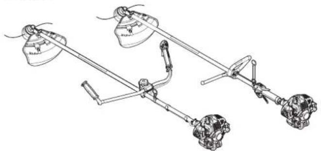 ECHO SRM236TES - COUPE-HERBE/DÉBROUSSAILLEUSE - 1