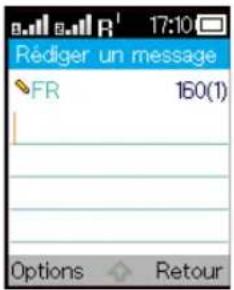 ALCATEL 1068 - Rédiger des messages - 1