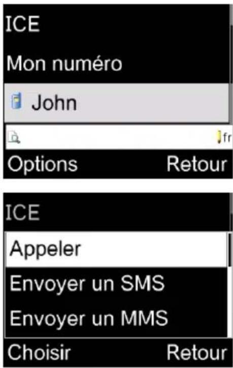 ALCATEL 2020 - Passer un appel - 5