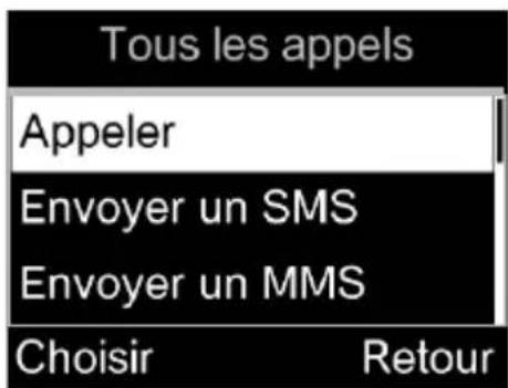 ALCATEL 2020 - Passer un appel - 3