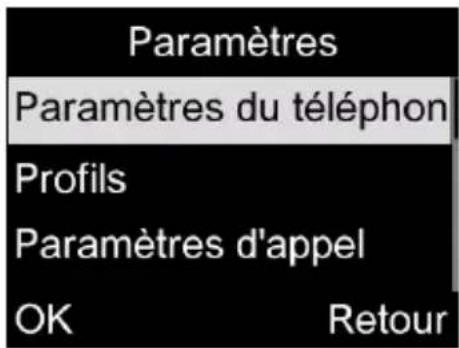 ALCATEL 2020 - Paramètres...... - 2