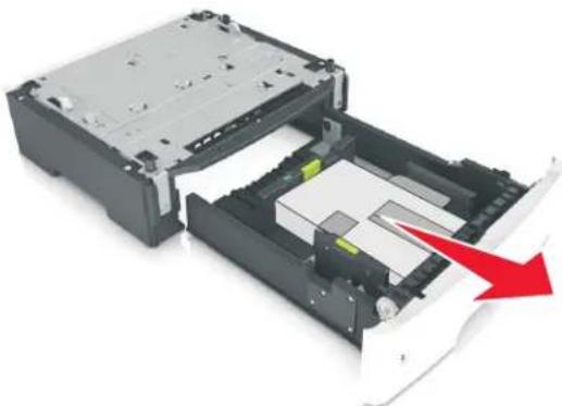 LEXMARK MX317 - Installation des tiroirs en option - 3