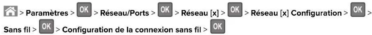 LEXMARK MX317 - Connexion de l'imprimante à l'aide de l'assistant de configuration sans fil - 2