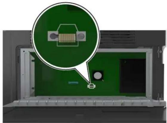 LEXMARK MX317 - Accès à la carte contrôleur - 4