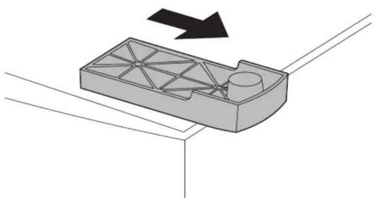 LEXMARK Optra T610 - Attaching Stabilizer Feet - 3