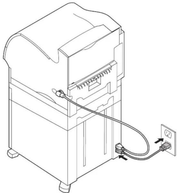 LEXMARK Optra T610 - Instalar a bandeja de 2000 folhas - 3