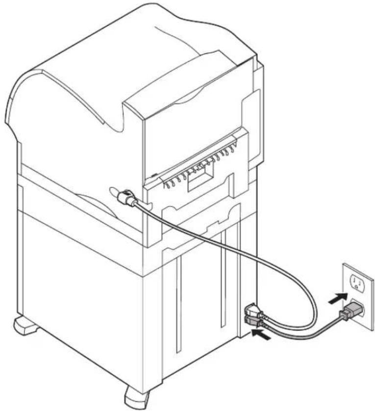 LEXMARK Optra T610 - Installieren der 2000-Blatt-Zuführung - 3