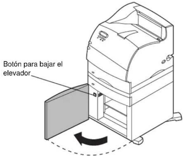 LEXMARK Optra T610 - Carga del papel - 1