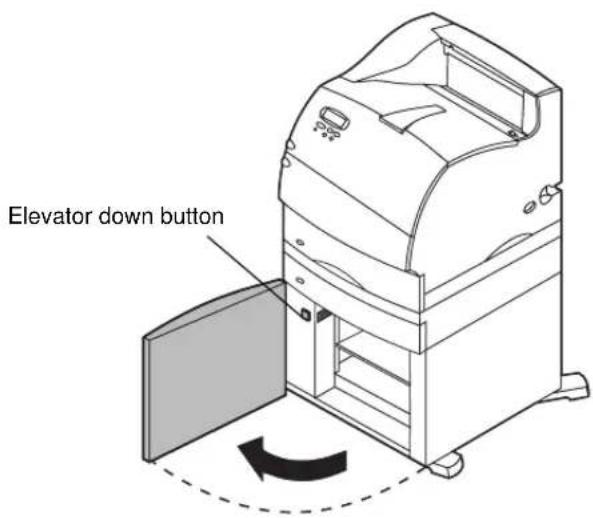 LEXMARK Optra T610 - Loading Paper - 1