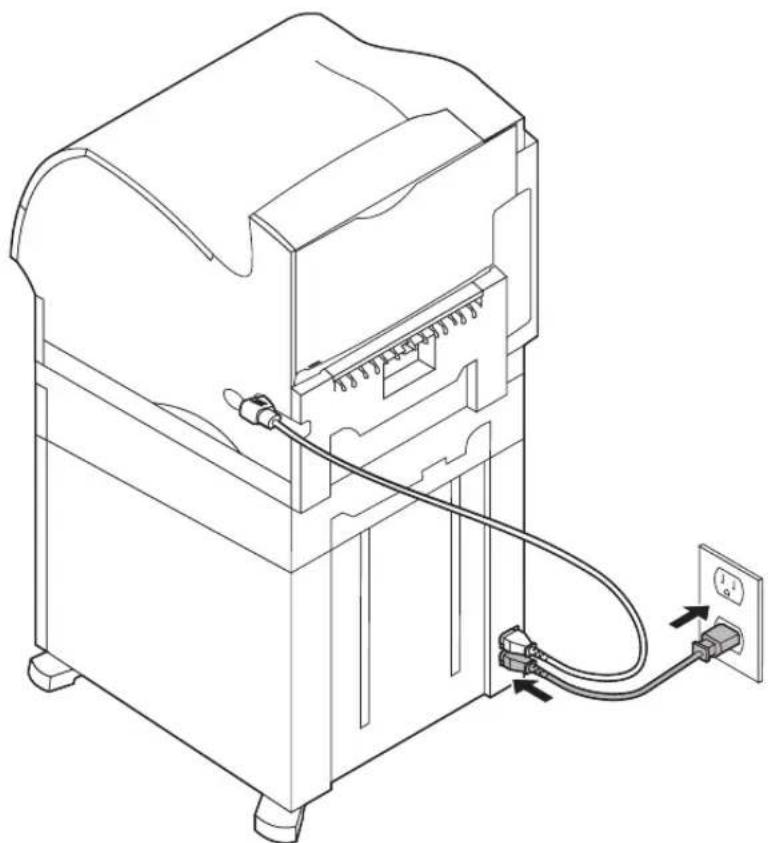 LEXMARK Optra T610 - Installazione del cassetto da 2000 fogli - 3
