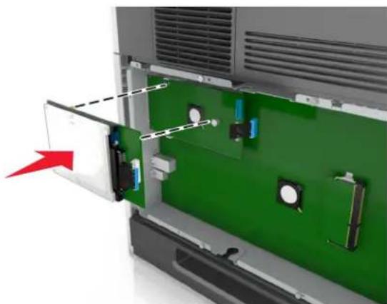 LEXMARK M5170 - Installation d'un disque dur sur l'imprimante - 4