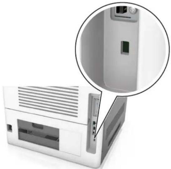 LEXMARK M5170 - Utilisation de la fonction de verrouillage - 1