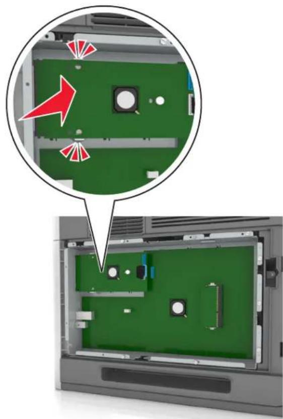LEXMARK M5170 - Installation d'un port Internal Solutions Port - 7