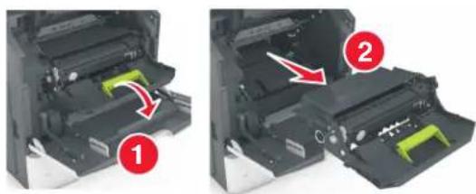 LEXMARK M5170 - Bourrage papier derrière la porte avant - 3