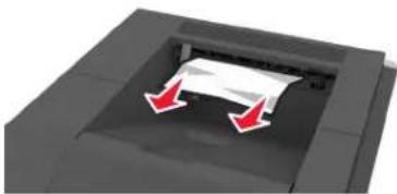 LEXMARK M5170 - Bourrage papier dans le réceptacle standard - 1