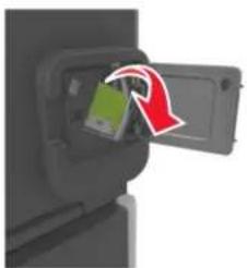 LEXMARK M5170 - Remplacement d'une cartouche d'agrafes - 2