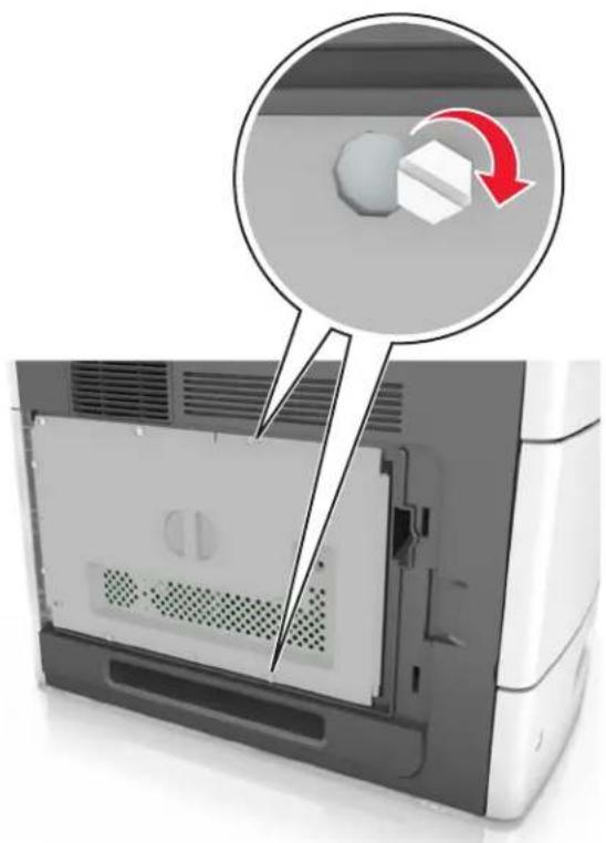 LEXMARK M5170 - Accès à la carte logique - 7