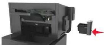 LEXMARK M5170 - Vidage de la boîte perforatrice - 3
