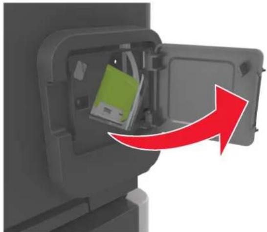LEXMARK M5170 - Remplacement d'une cartouche d'agrafes - 1