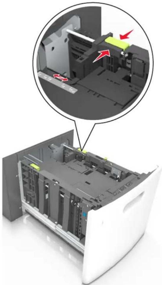 LEXMARK M5170 - Chargement du papier au format A4, Lettre, Legal, Oficio et Folio - 4