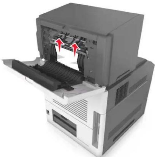 LEXMARK M5170 - Bourrage papier au niveau de l'unité de finition d'agrafage - 3