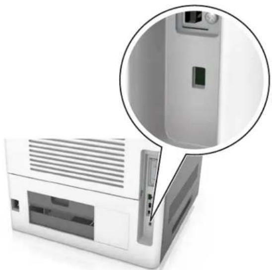 LEXMARK M5170 - Utilisation de la fonction de verrouillage - 1