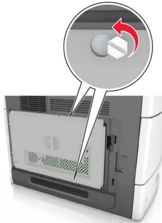 LEXMARK M5170 - Accès à la carte logique - 4