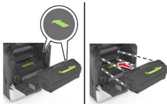 LEXMARK M5170 - Bourrage papier derrière la porte avant - 6