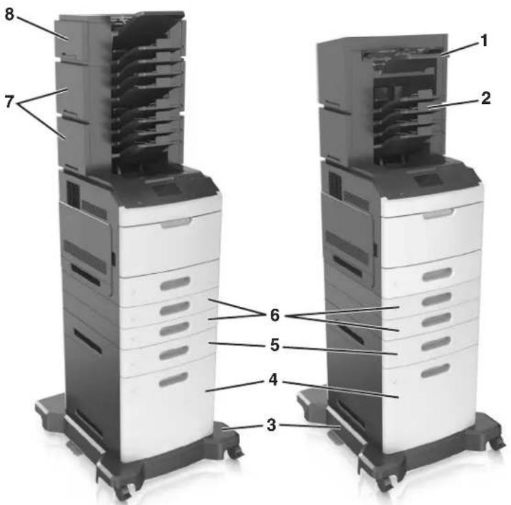 LEXMARK M5163 - Modèle entièrement configuré - 1