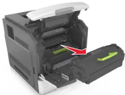 LEXMARK M5163 - Bourrage papier derrière la porte avant - 2