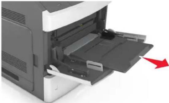 LEXMARK M5163 - Alimentation du chargeur multifonction - 2
