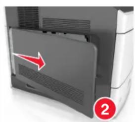 LEXMARK M5163 - Accès à la carte logique - 3