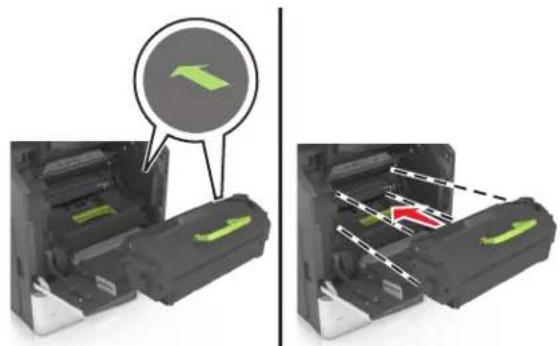LEXMARK M5163 - Bourrage papier derrière la porte avant - 6
