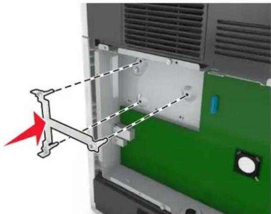 LEXMARK M5163 - Installation d'un port Internal Solutions Port - 5