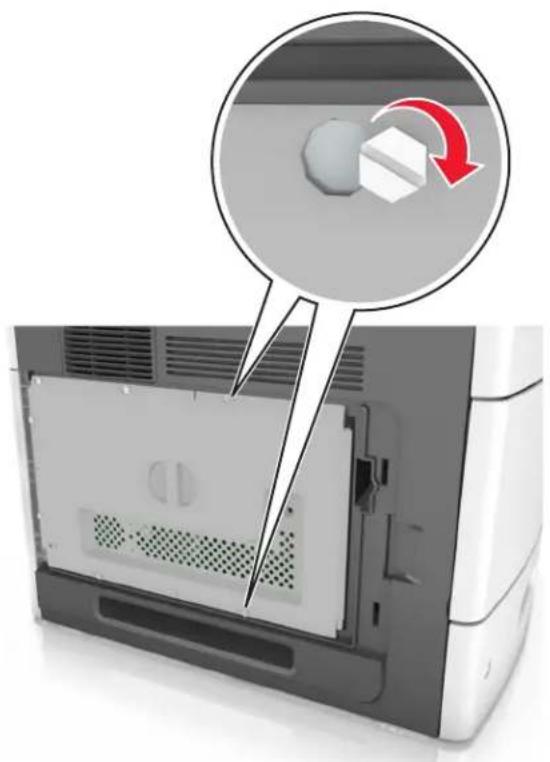 LEXMARK M5163 - Accès à la carte logique - 7