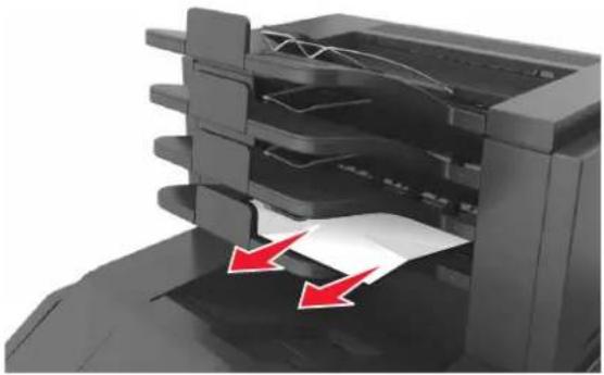 LEXMARK M5163 - Bourrage papier dans la boîte aux lettres - 3