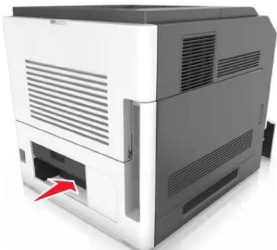 LEXMARK M5163 - Bourrage papier derrière la porte arriere - 3
