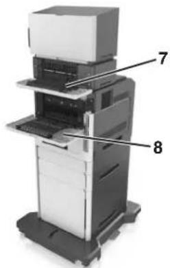 LEXMARK M5163 - Remarques : - 3