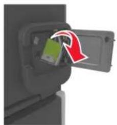 LEXMARK M5163 - Remplacement d'une cartouche d'agrafes - 2