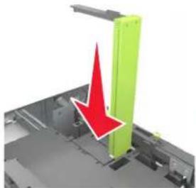 LEXMARK M5163 - Chargement du papier au format A5 - 5