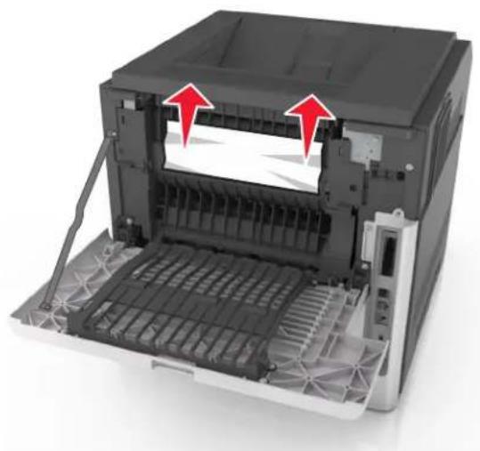 LEXMARK M5163 - Bourrage papier derrière la porte arriere - 2