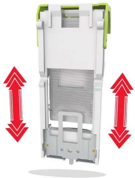 LEXMARK M5163 - Bourrage d'agrafes dans l'unité de finition - 6